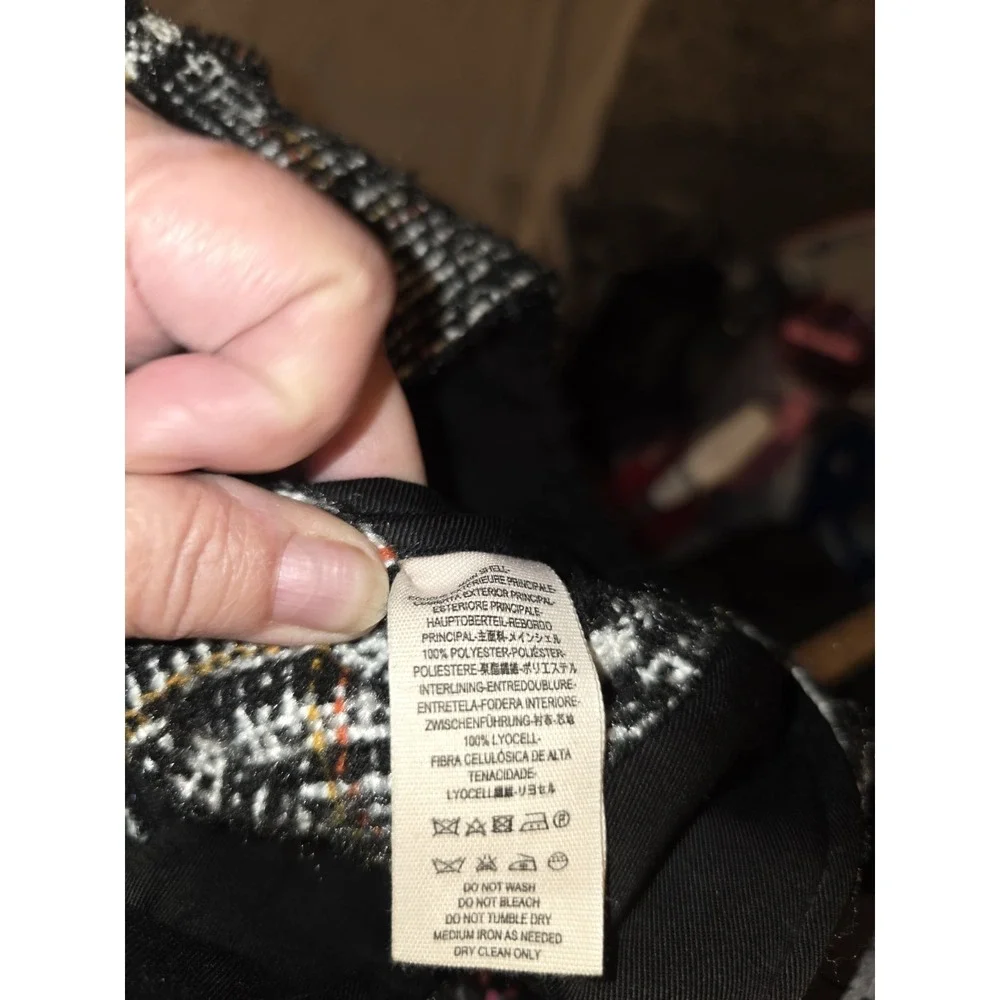 Free People Slouchy Eisenhower Jacket. Plaid Combo, Army,Cottagecore, Lagonlook, - Picture 5 of 5